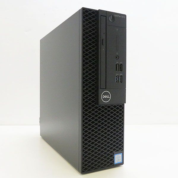 DELL OptiPlex 3070 SFF|第8世代 Core i3-8100T|16GB DDR4 | M.2 SSD512GB HDD500GB|Win11Pro-64bit|DVD-RW