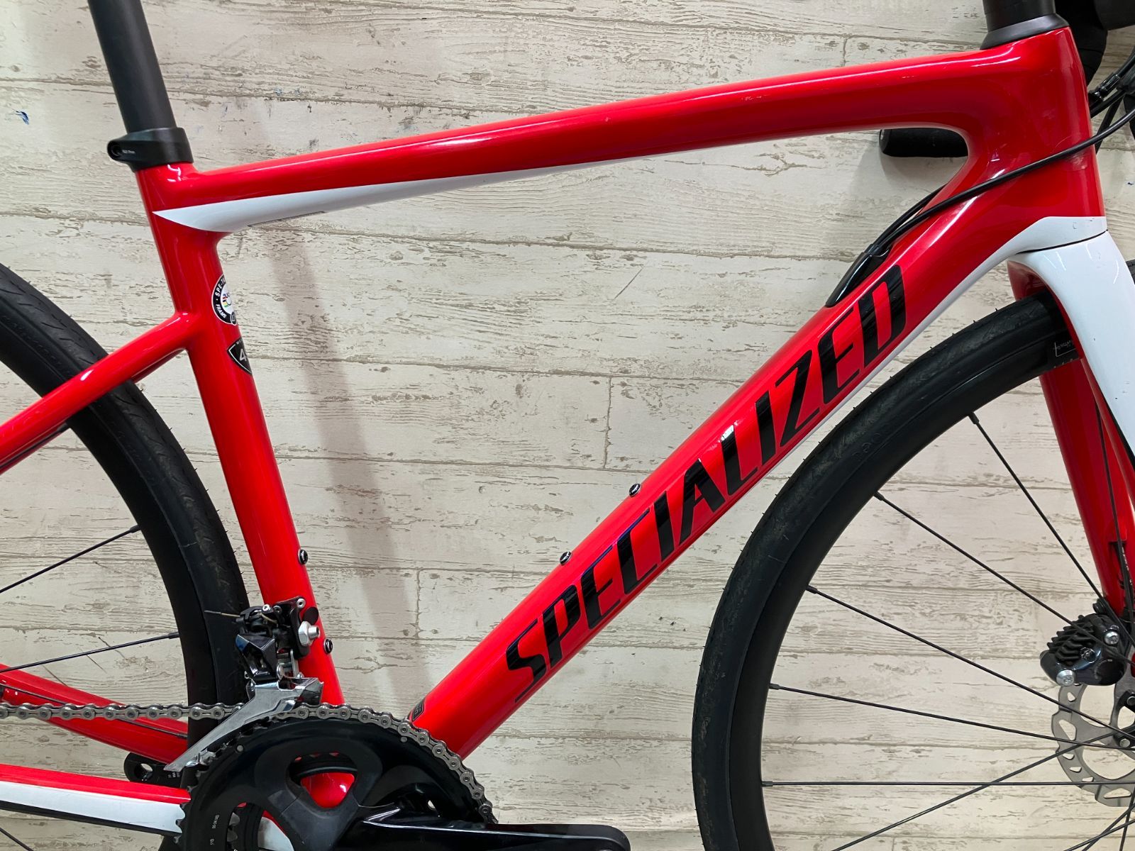 SPECIALIZED TARMAC SL6 DISC SPORT 2019 FACT 9R CARBON size49 SHIMANO ULTEGRA 105 2×11s スペシャライズド