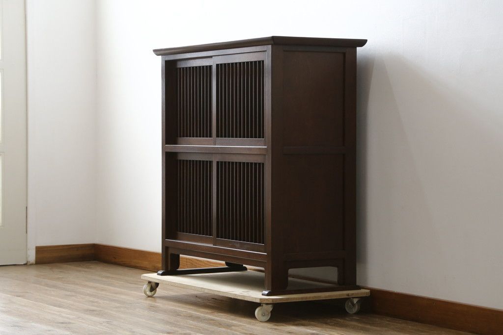 展示品　松本民芸家具　和モダン　飾り棚　シェルフ　サイドボード　和モダン 展示品 松本民芸家具 和モダン 飾り棚 シェルフ サイドボード 和モダン