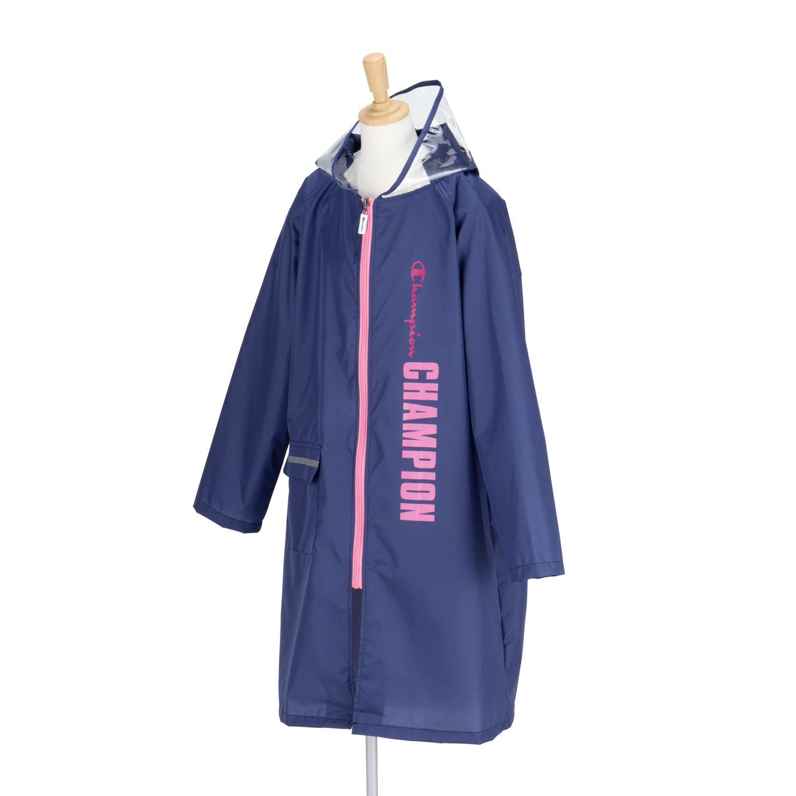 Champion(チャンピオン) 子供 リュックサックu0026ランドセルレインコート Lネイビー 150cm CHS64RA15 [Lネイビー] [Free Size] [無地]