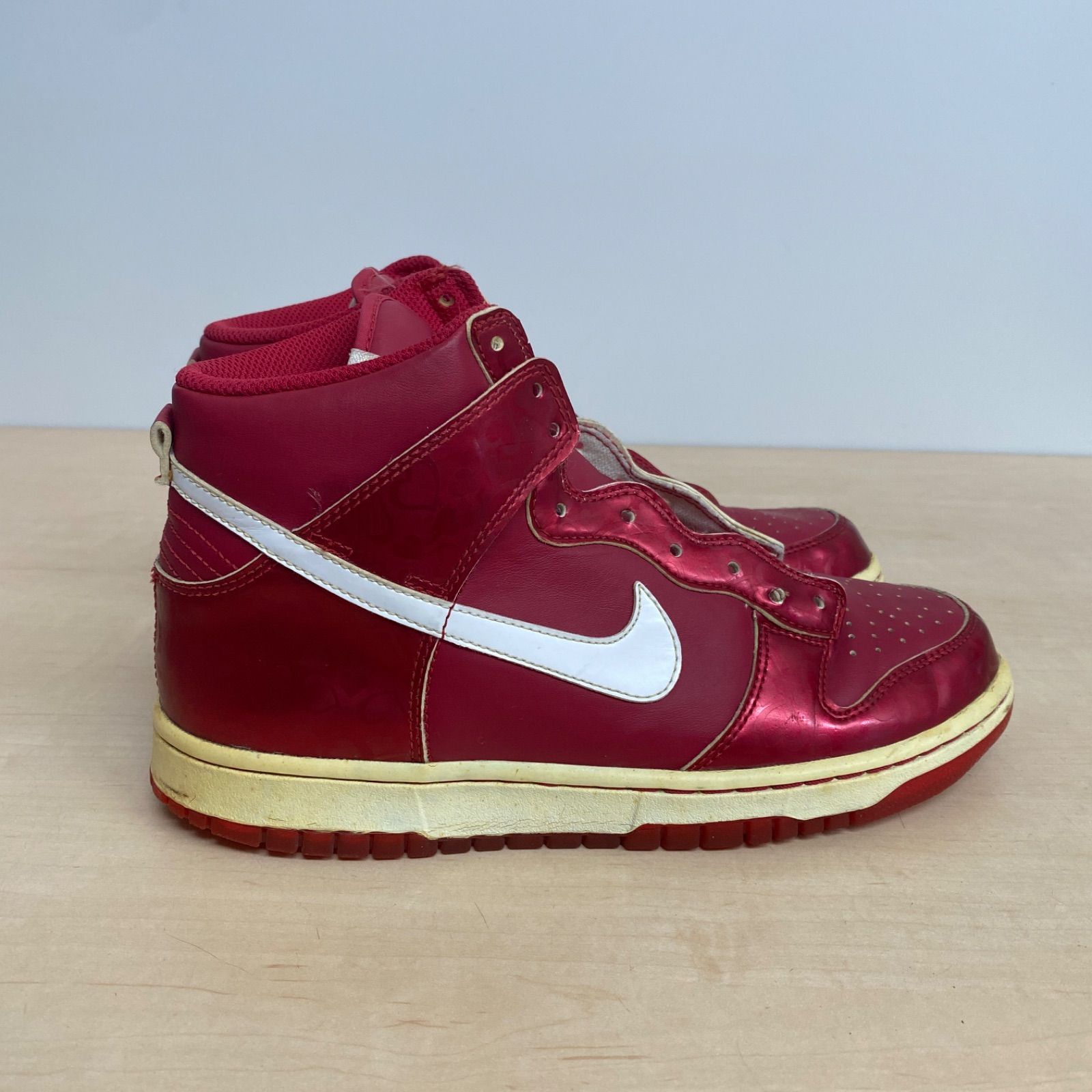NIKE ナイキ ダンク ハイ GS セントバレンタインズデー レッド