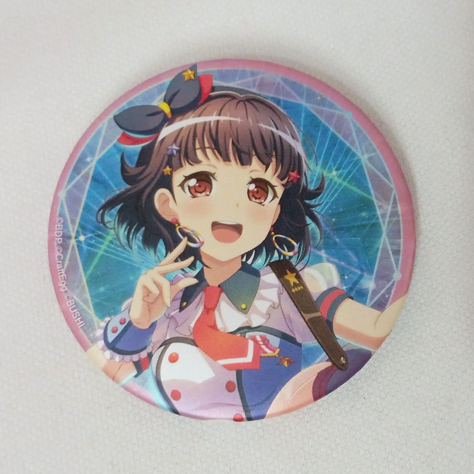 バンドリ! 牛込りみ　缶バッジ 6】 バンドリ 牛込りみ GBP2020 記念 缶バッジ - メルカリ