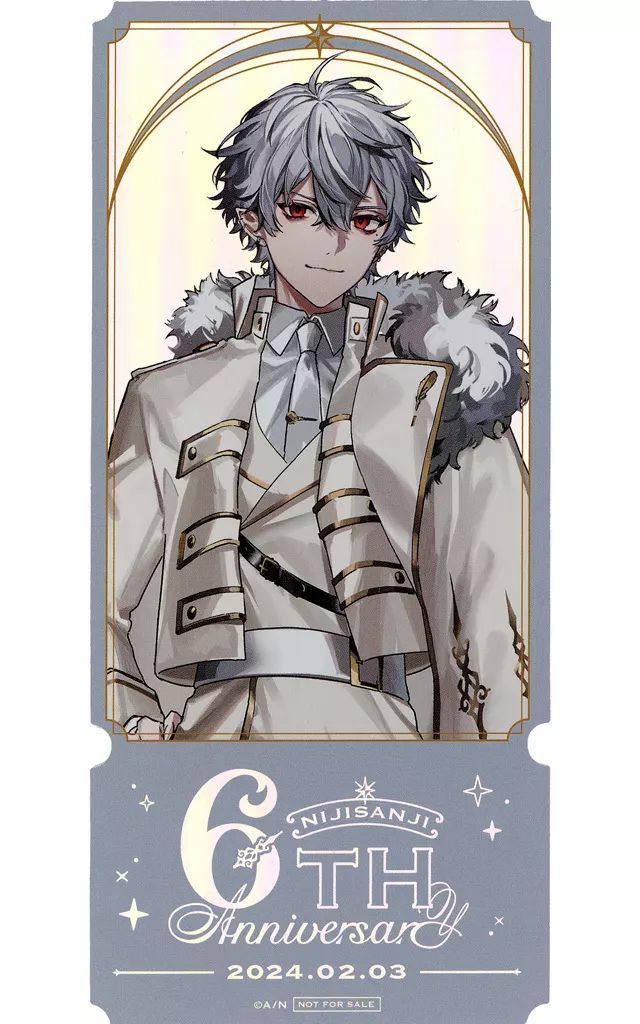 中古】キャラカード 葛葉 チケット風カード 「バーチャルYouTuber にじ