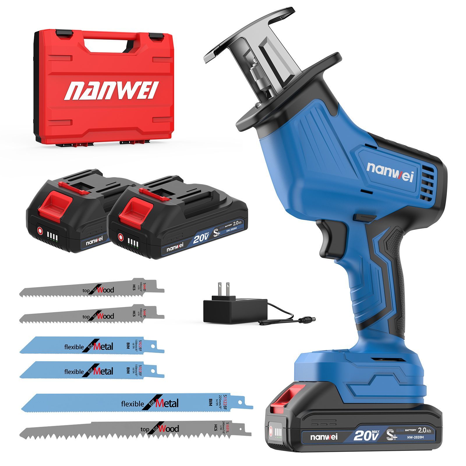 中古品】NANWEI 充電式レシプロソー マキタ18Vバッテリー対応 電動 中古品】NANWEI 充電式レシプロソー マキタ18Vバッテリー対応 電動