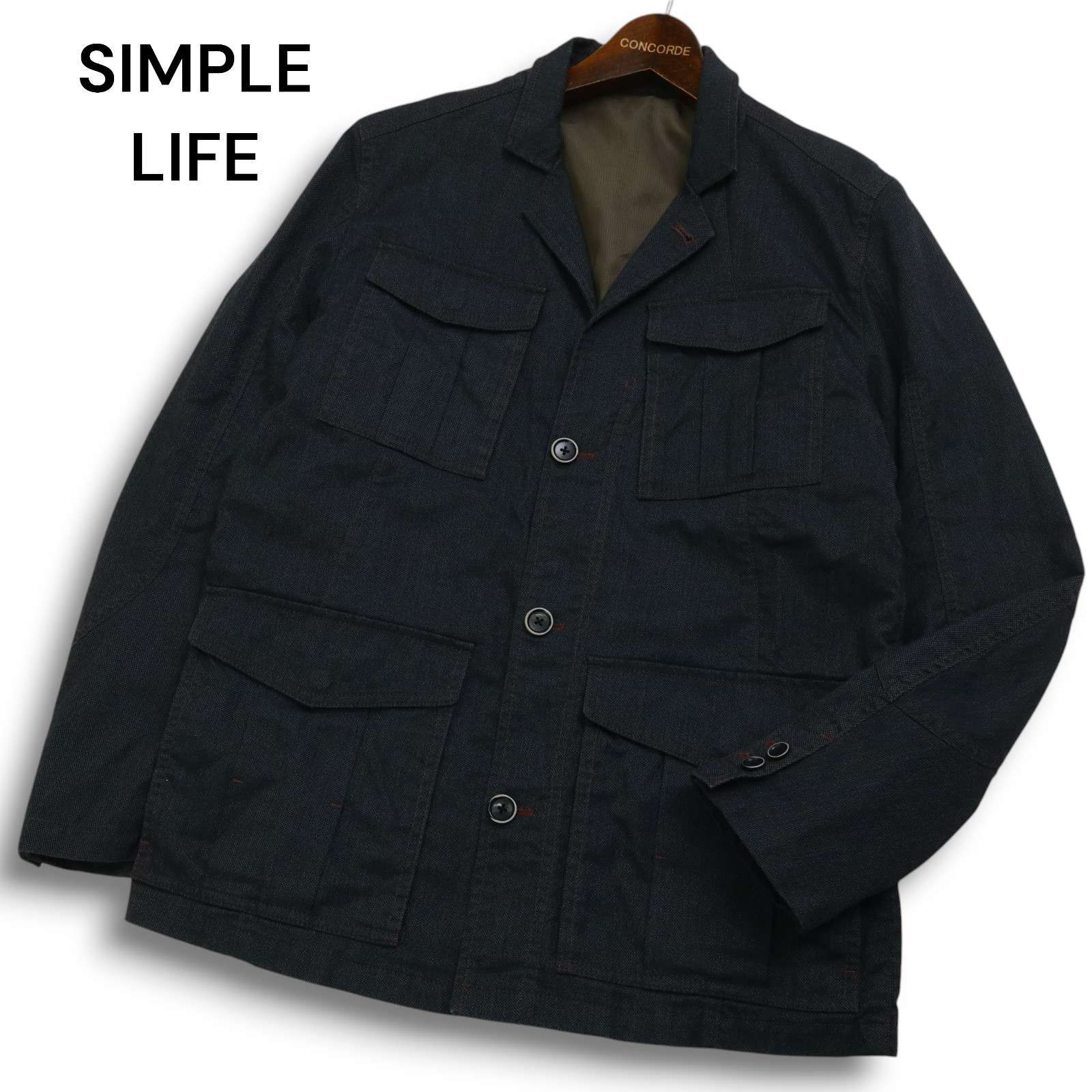 カバーオールジャケット シンプルライフ ジャケット Lee リー ロコ