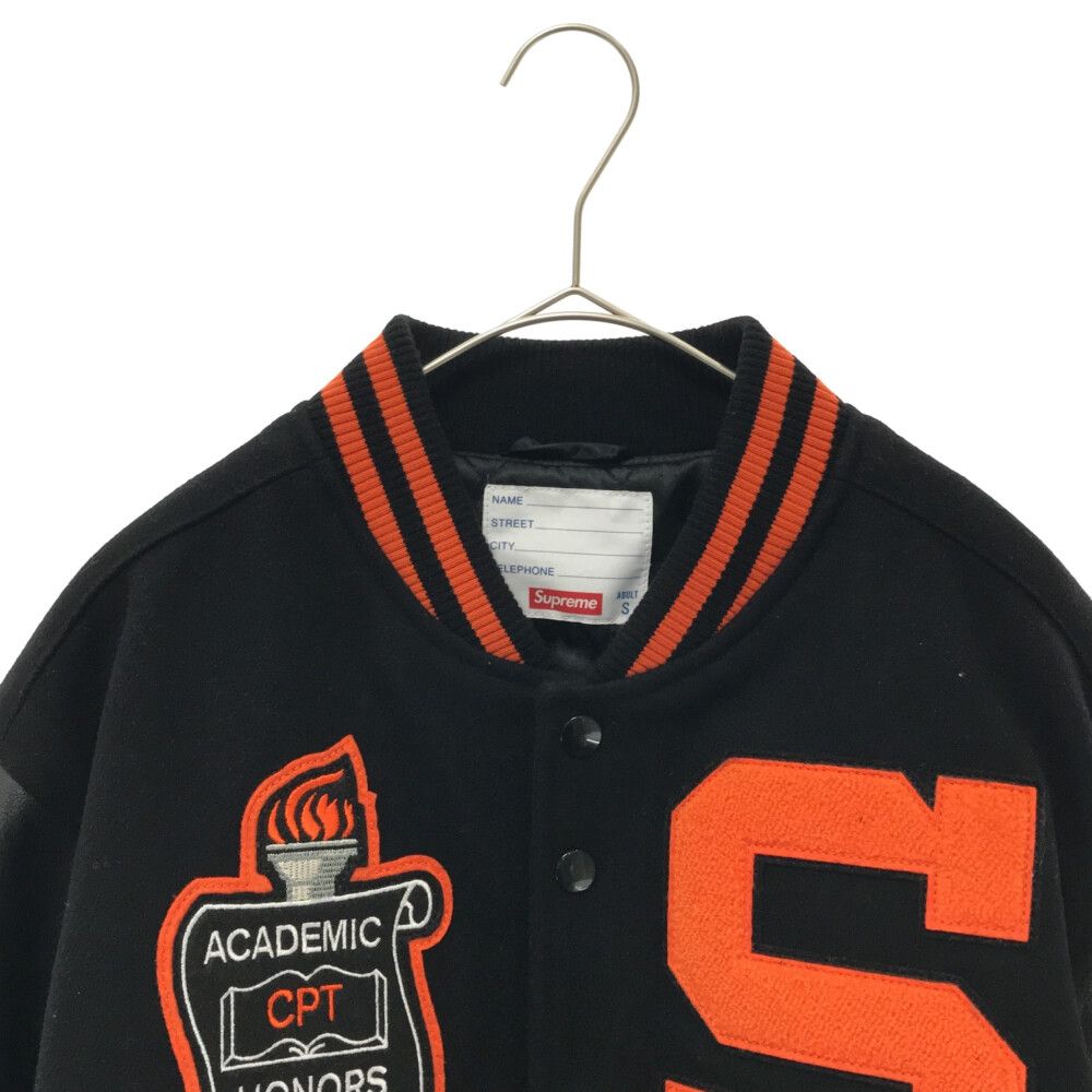 ジャケット・アウター supreme 19AW Team Varsity Jacket Supreme Team Varsity Jacket Black Men's - FW19 - US
