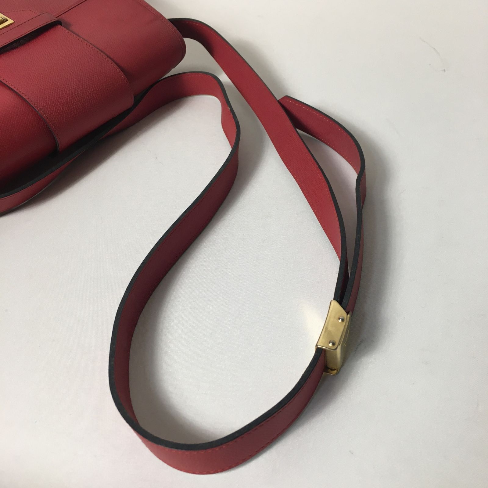 2506-159｜美品｜イヴサンローラン ハンドバッグ レザー レッド 2506-159｜美品｜イヴサンローラン ハンドバッグ レザー レッド