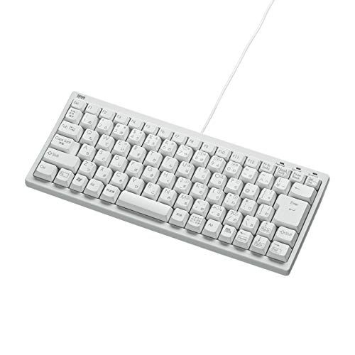サンワサプライ(Sanwa Supply) 有線コンパクトキーボード テンキーなし USB接続 日本語86キー メンブレ