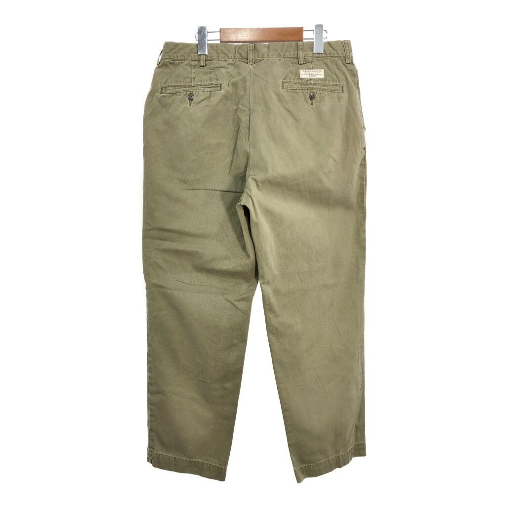 ポロラルフローレン ポロチノ PROSPECT PANT W34 ブラック 古着 Polo by Ralph Lauren 