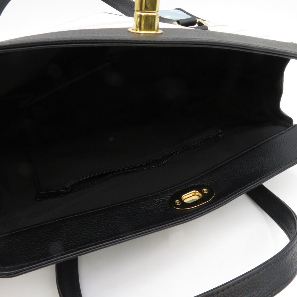 ハンドバッグ ミュージカル「キャバレー」柄 水色 白色 ヴァイオリン