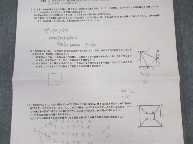 サピックス筑駒特訓算数 SAPIX 小6 サピックス 筑駒特訓 算数 【計4回分】 007s2D