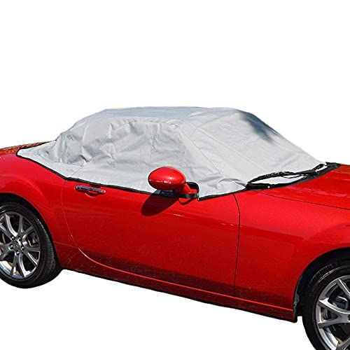 北米カスタムカバー ソフトトップルーフプロテクター ハーフカバー マツダ ミアータ MX5 Mk3 NCモデルのみ FFCRYSTALESIA_COM