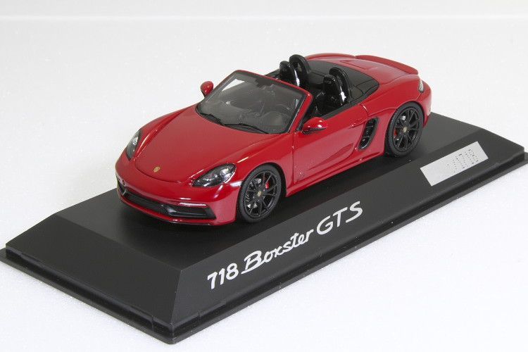 スパーク 特注 1/43 ポルシェ 718 ボクスター GTS 982 レッド 2017 Spark Porsche 718 Boxster WAP0202070J