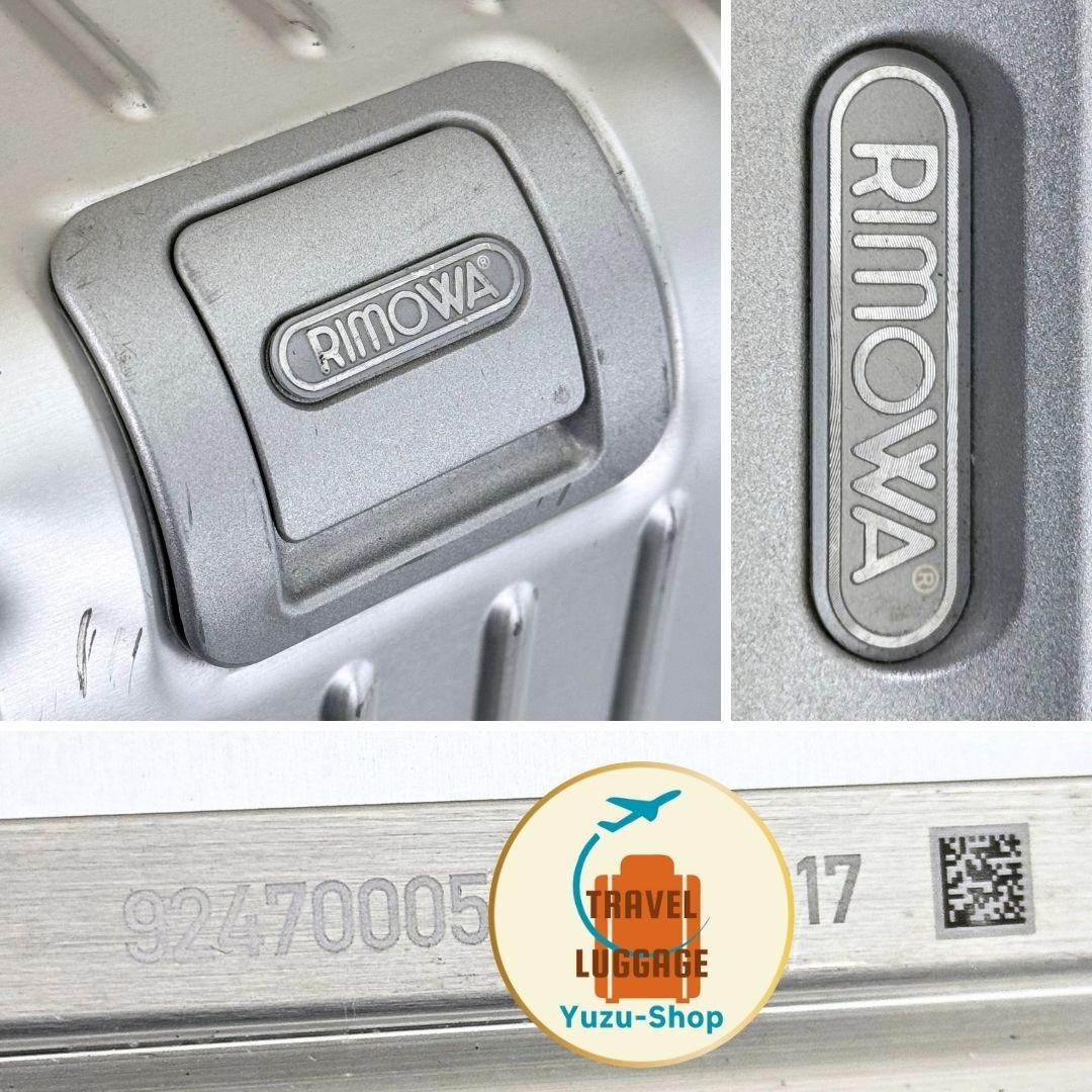 廃盤】RIMOWA リモワ TOPAS トパーズ E-Tag 電子タグ 78L