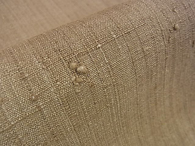 経節紬 色無地