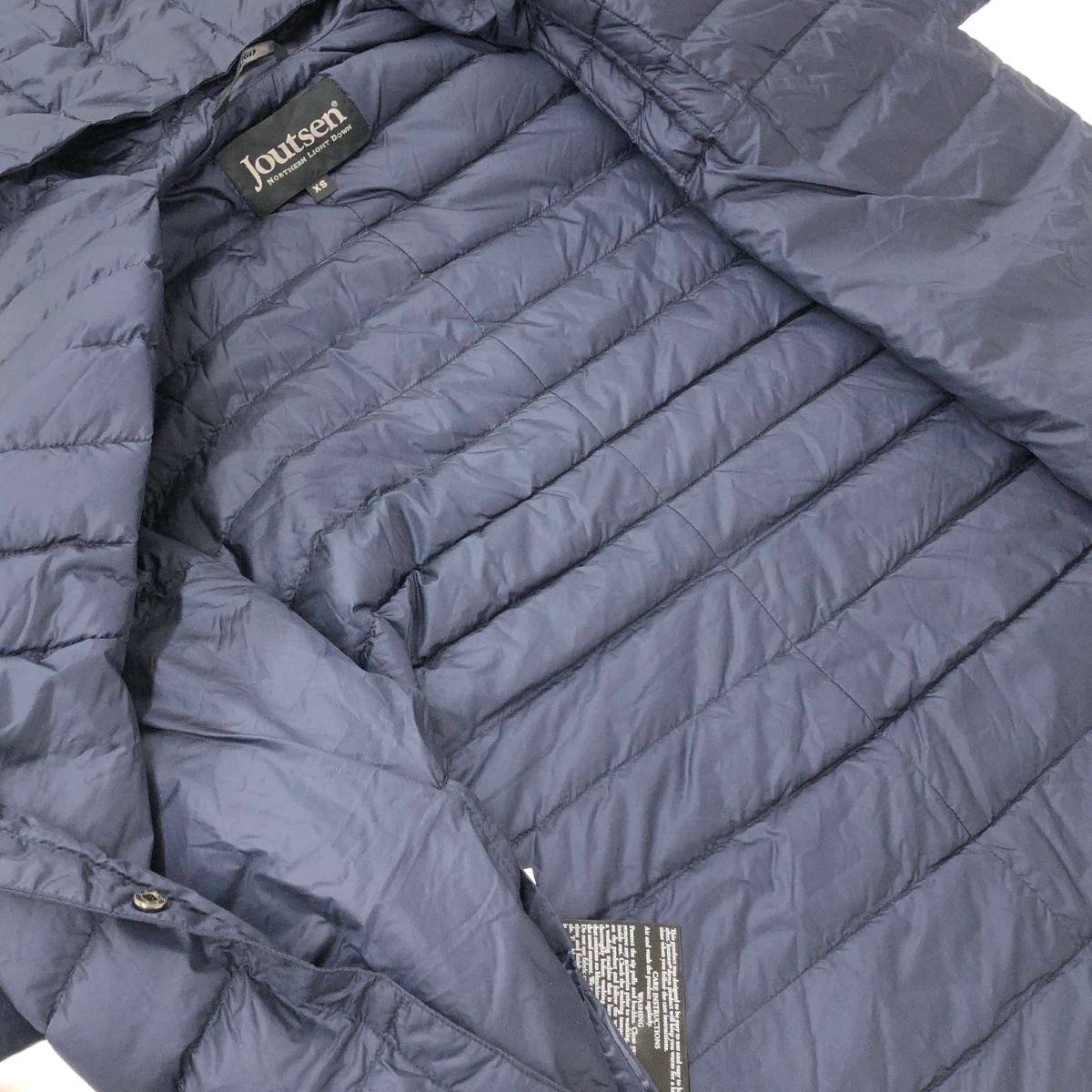 Joutsen ヨーツェン ダウンコート サイズ:XS ネイビー レディース 