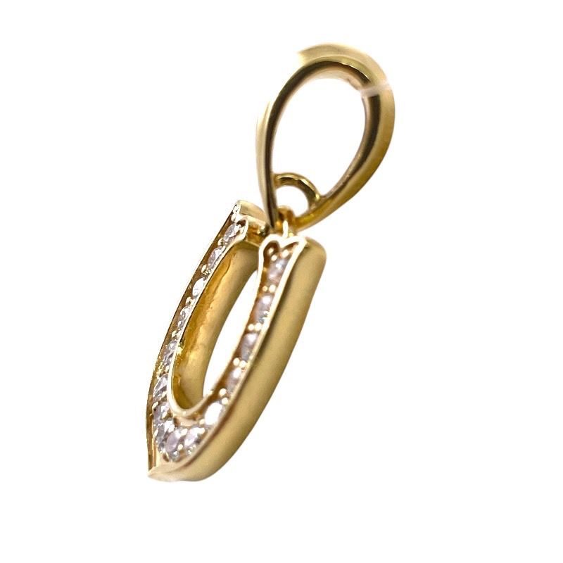 YMR27 レガリア 金 YG ユキザキ ペンダント トップ 馬蹄 K18YG YMR27 レガリア 金 YG ユキザキ ペンダント トップ 馬蹄 K18YG