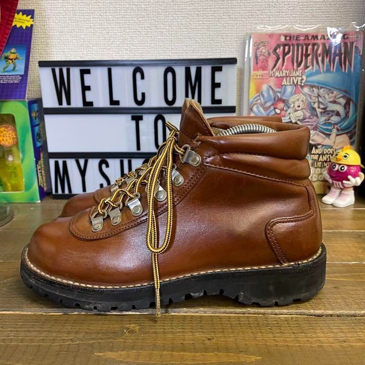 良品 DANNER ダナー トレッキング レースアップ ブーツ シューズ US7.5 ...