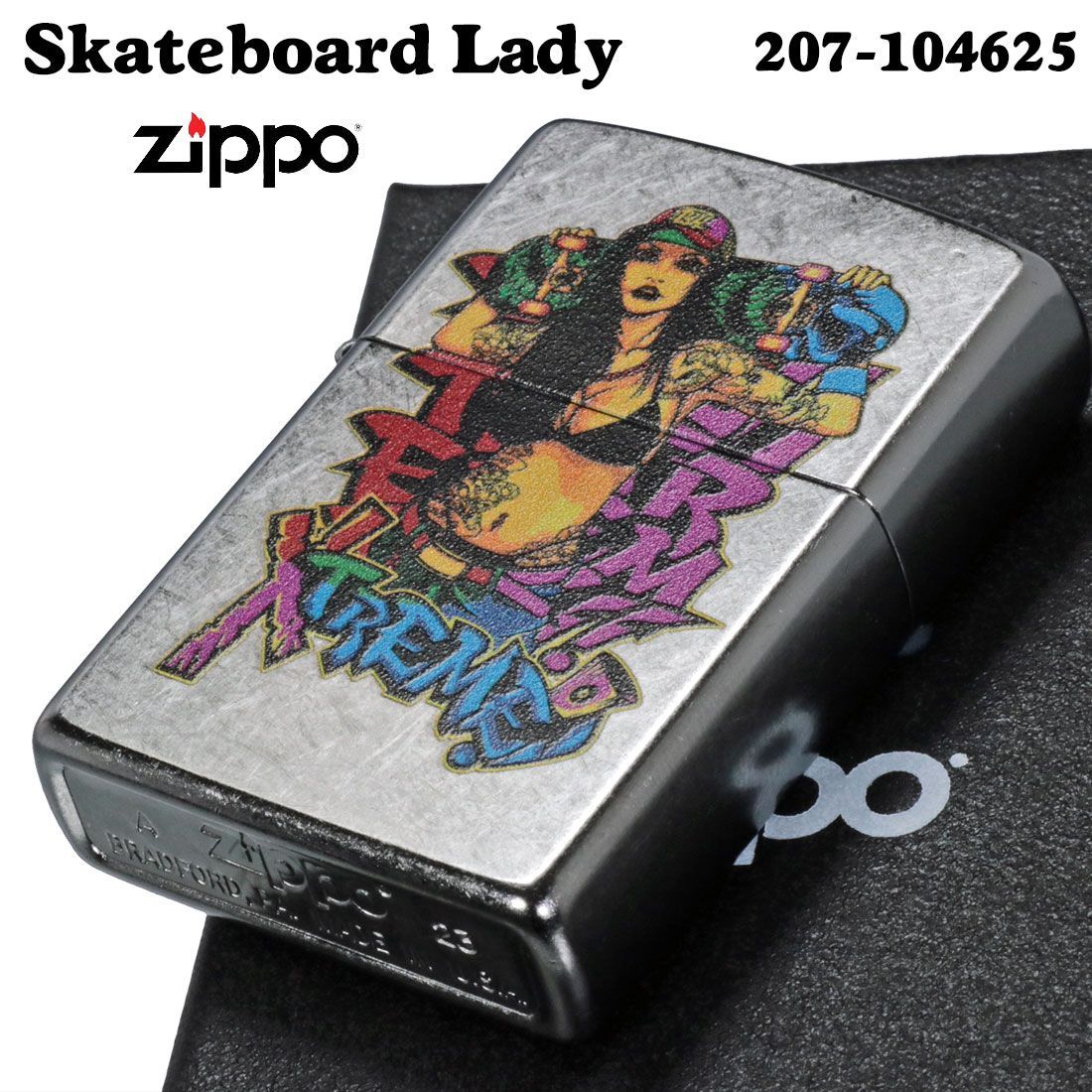 zippo(ジッポーライター) Skateboard Lady セクシー スケートボード 