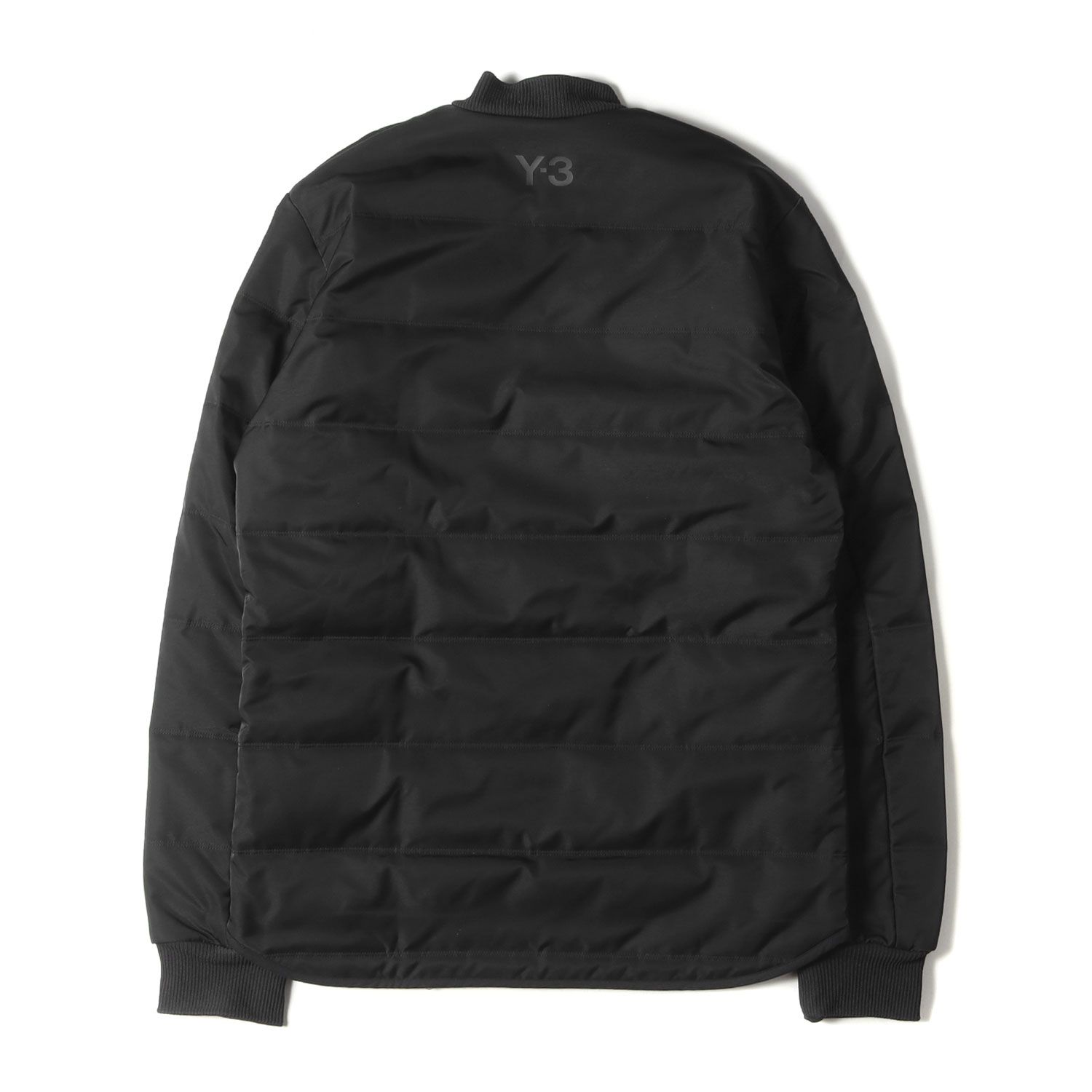 ワイスリー Y-3 ブルゾン サイズS 黒 ジャケット Y-3 ワイスリー ジャケット サイズ:XS 19AW バックネックロゴ