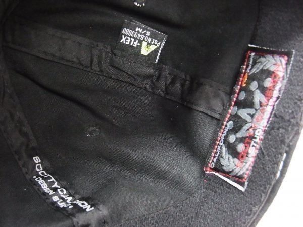 Scotty Cameron - スコッティキャメロン千鳥格子キャップPUKKAプッカ製L/XLブラックグレー黒灰 スコッティキャメロン千鳥格子キャップPUKKAプッカ製L/XL