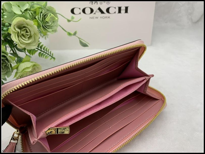 COACH コーチ 長財布 財布 ブロッサム×ピンクマルチ バタフライ フローラル PVC レザー アコーディオン ウォレット プレゼント 贈り物  ギフト ラウンドファスナー ロング ジップ ファッション レディース 新品 未使用 2857  A246Z-F4|mercariメルカリ官方指定廠商|Bibian ...