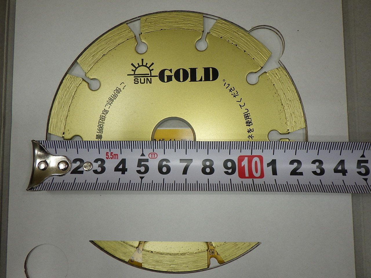 10枚セット 旭ダイヤモンド工業 ポータブルカッター ドライゴールド 5 5D-2.2U-AS40G 店頭 60サイズ発送 250929