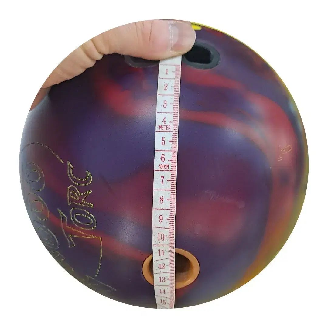 中古ボウリングボール-タブートーク- 15 ポンド フックボール- 1