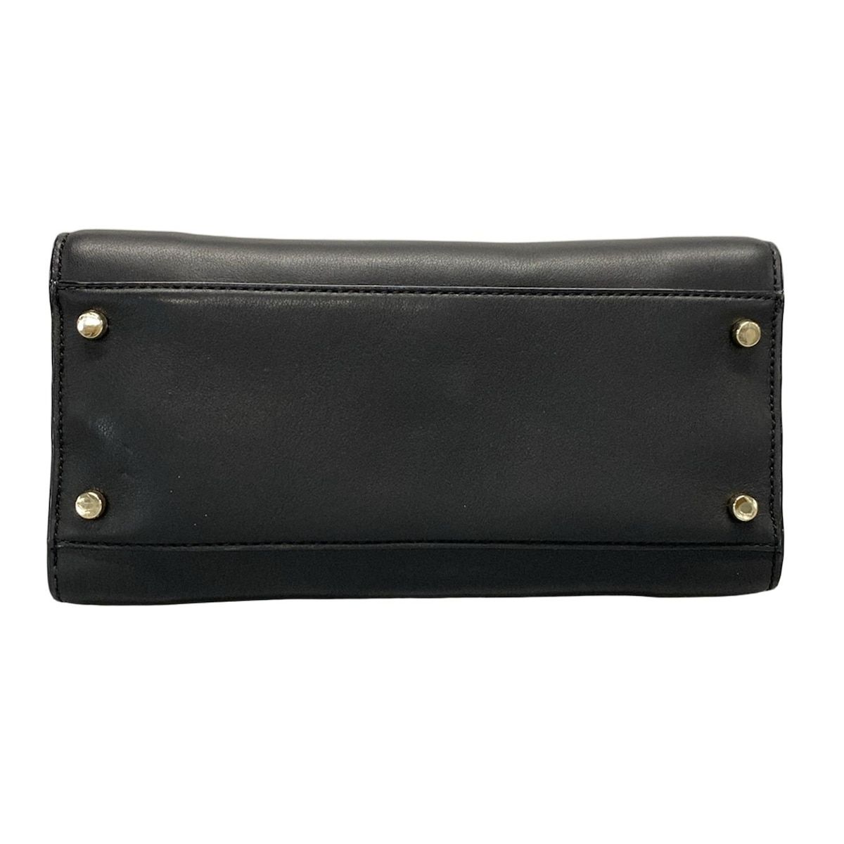 Kate spade(ケイトスペード) ハンドバッグ - RN0102760 黒×ゴールド  