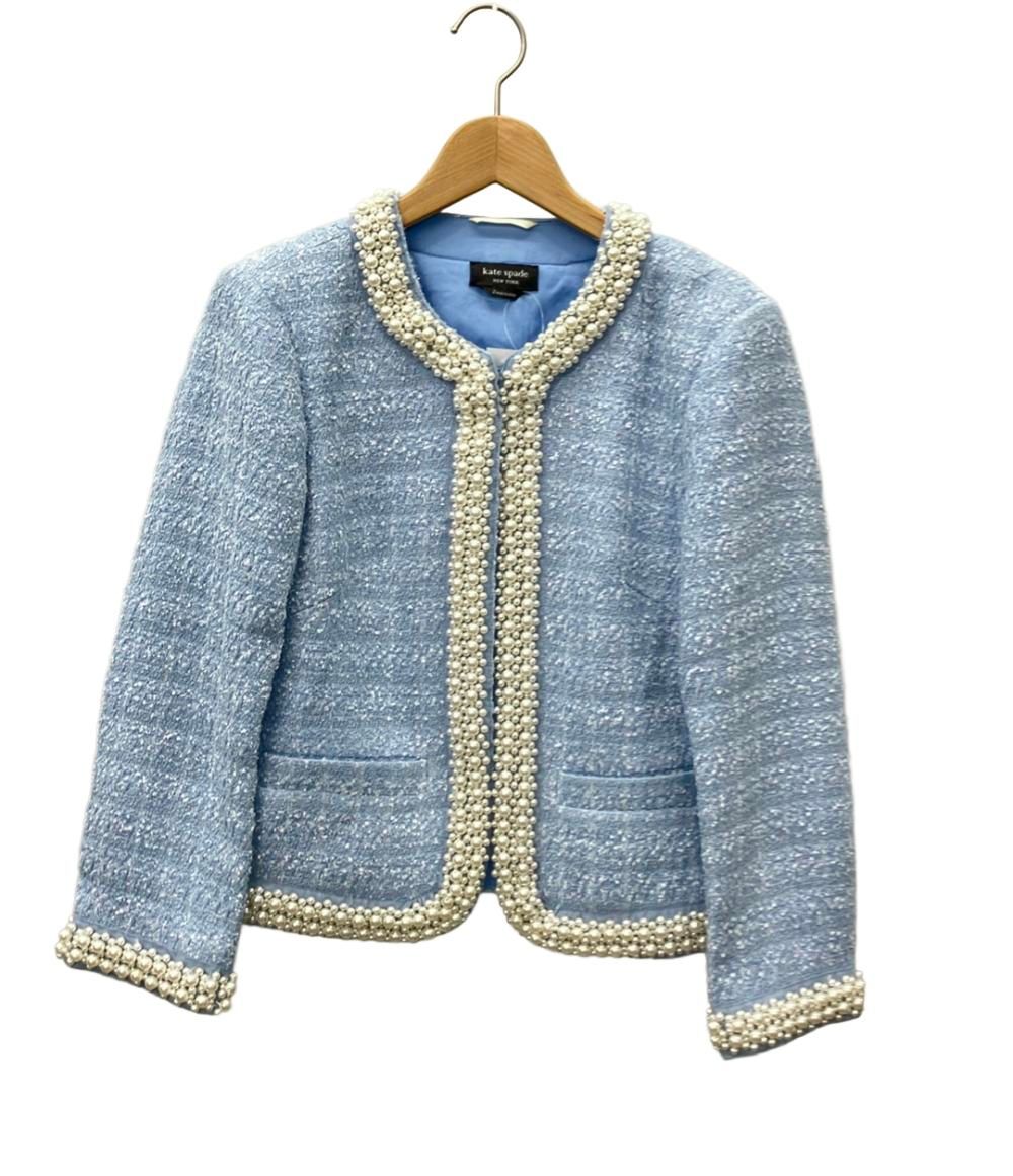 kate spade ノーカラージャケット サイズ2 ケイトスペード ノーカラージャケット レディース SIZE 2 (XS) Kate