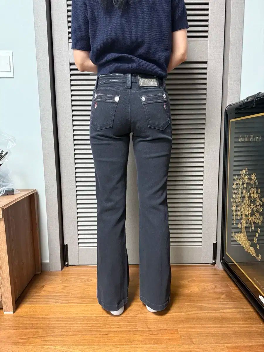 Versace(ヴェルサーチェ) セミフレア ブーツカット デニムパンツ デニム 26