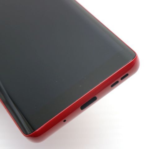 新品同様 SIMフリー Rakuten Hand 5G クリムゾンレッド スマホ