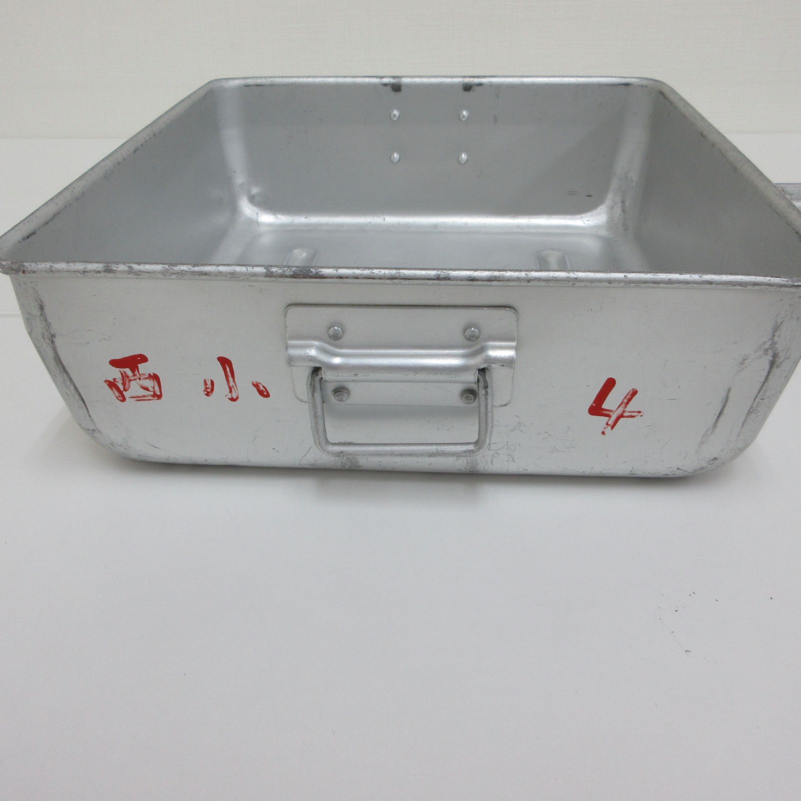 給食食缶長方形無地4個セット蓋無し｜Ptolemytompkins.com