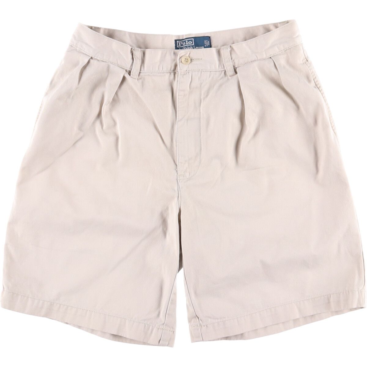 古着 ラルフローレン Ralph Lauren POLO by Ralph Lauren ツータック チノショーツ ショートパンツ メンズw31相当|eaa542325
