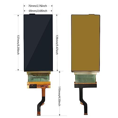 wisecoco 6インチ 2K OLED ディスプレイ フレキシブルモニター 有機EL