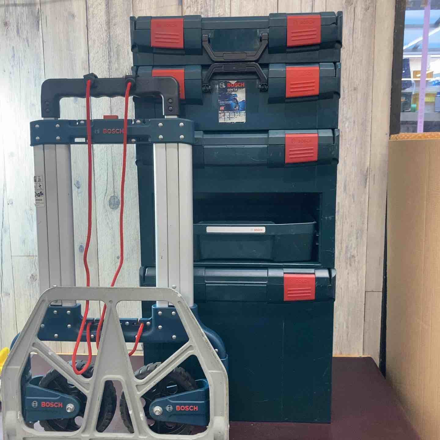 品 ボッシュ BOCSH キャリー台車 ツールボックス まとめセット 移動 工具 東大和店