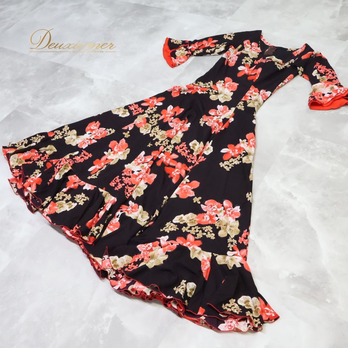 フラメンコ衣装】ブラウン Naomi Collection ナオミコレクション