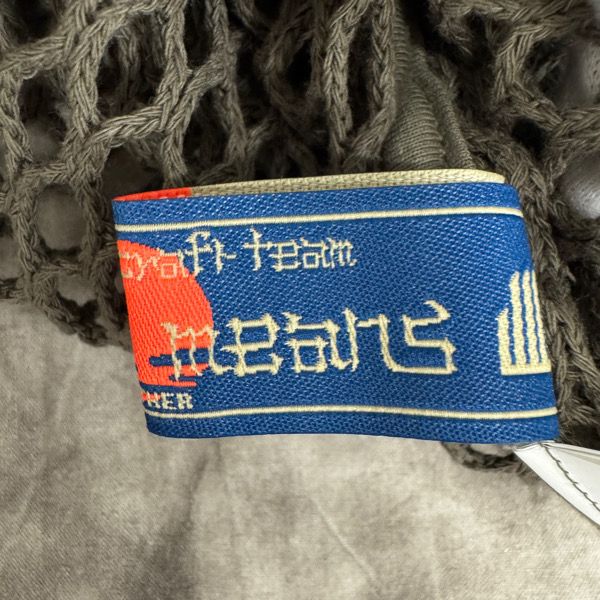 トップス blackmeans 2tone Mesh Long Sleeve Shirts blackmeans 2tone Mesh Long Sleeve Shirts