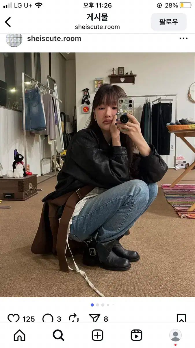 スイングトップ 黒