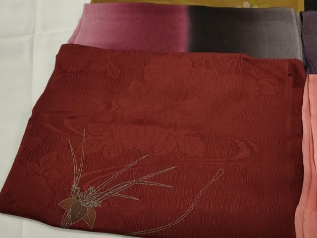 平和屋着物★和装小物　上質な帯揚げ10枚　刺繍　金銀糸　花菱　舞花　ぼかし染　金彩　逸品　CAAI9945qe 平和屋着物☆和装小物 上質な帯揚げ10枚 金銀糸 桜 雲重ね吉祥文