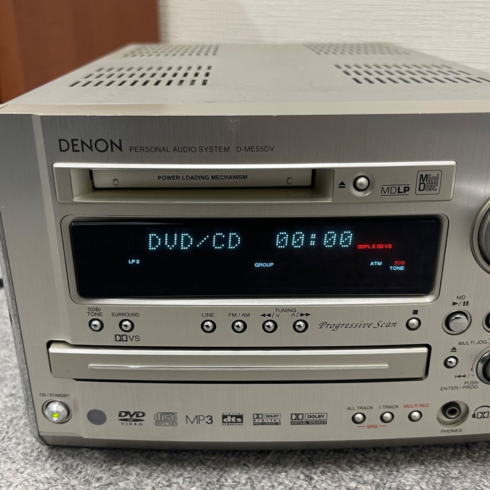 DENON／ミニコンポ（D-ME55DV） DENON／ミニコンポ（D-ME55DV） - メルカリ
