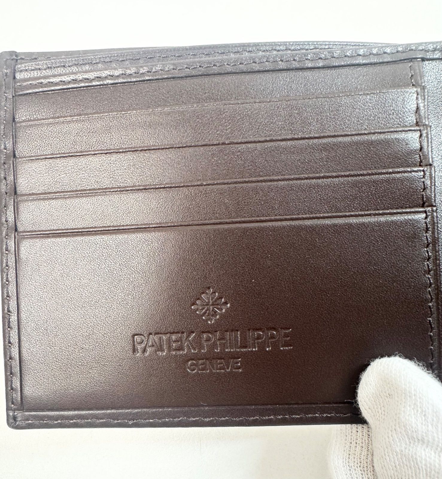 未使用】PATEK PHILIPPE パテックフイリップ 二つ折り 財布 レザー SA