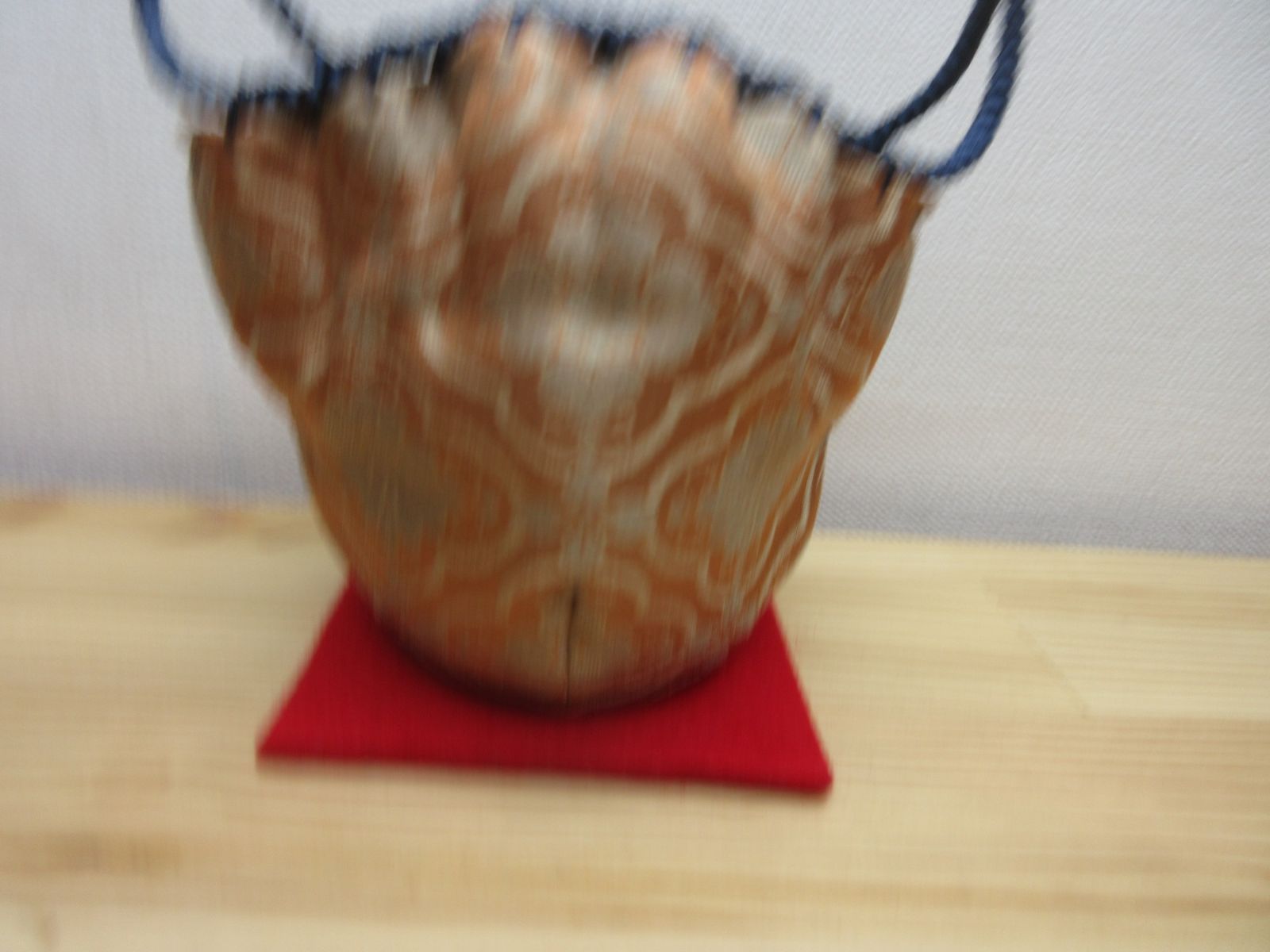 逢絢亭 茶道具 仕覆 四滴茶入仕覆 正絹 菱地紋丸花緞子