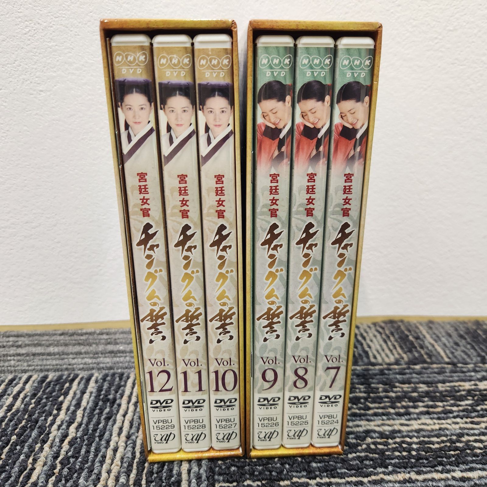 100%新品定番チャングムの誓い　DVD 1〜6巻　全巻セット　全巻帯・ブックレット付き 洋画・外国映画