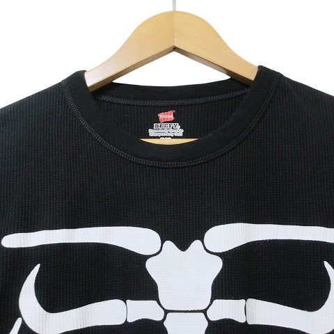 Hanes 骸骨プリント Tシャツ Mサイズ Supreme