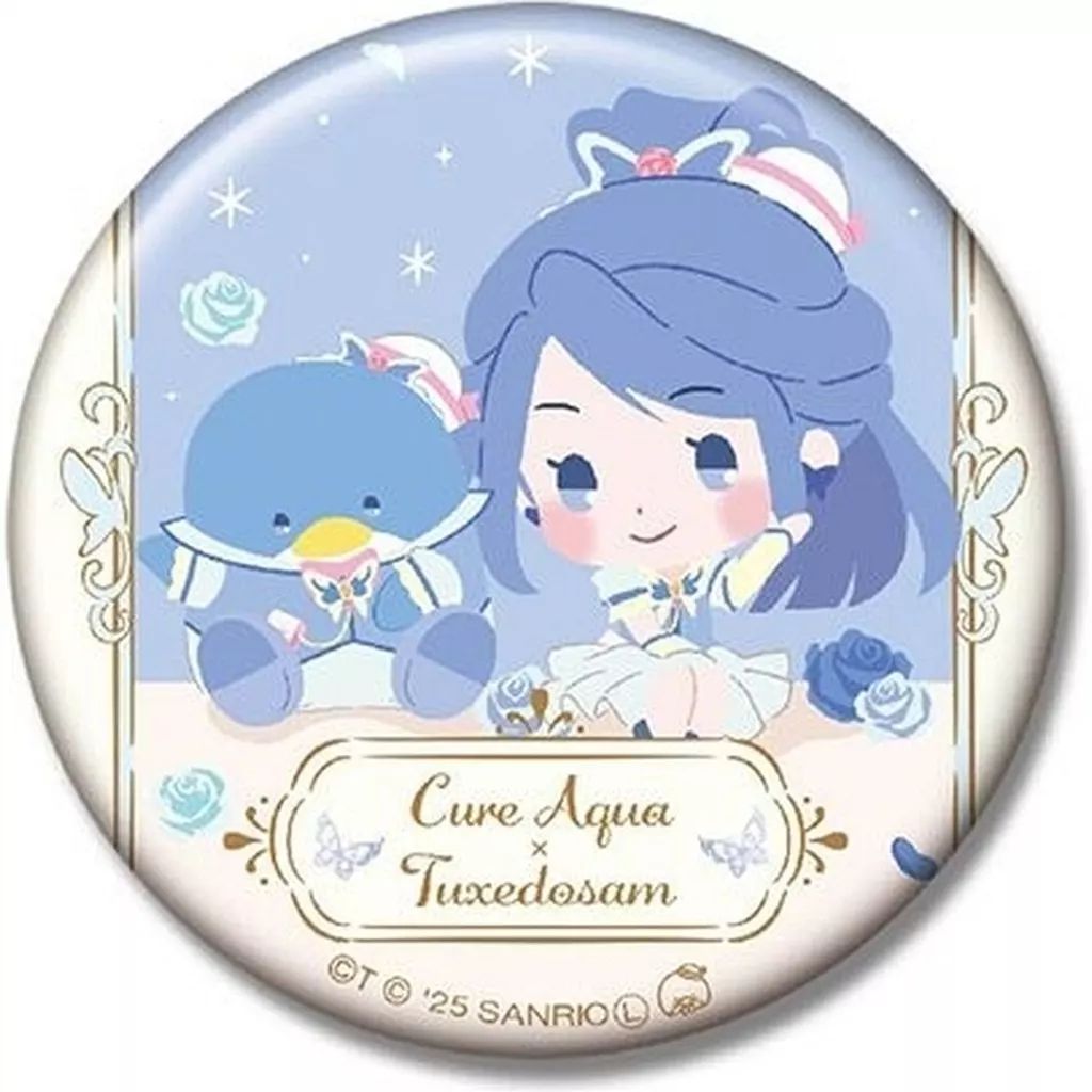 中古】バッジ・ビンズ キュアアクア×タキシードサム 「Yes! プリキュア