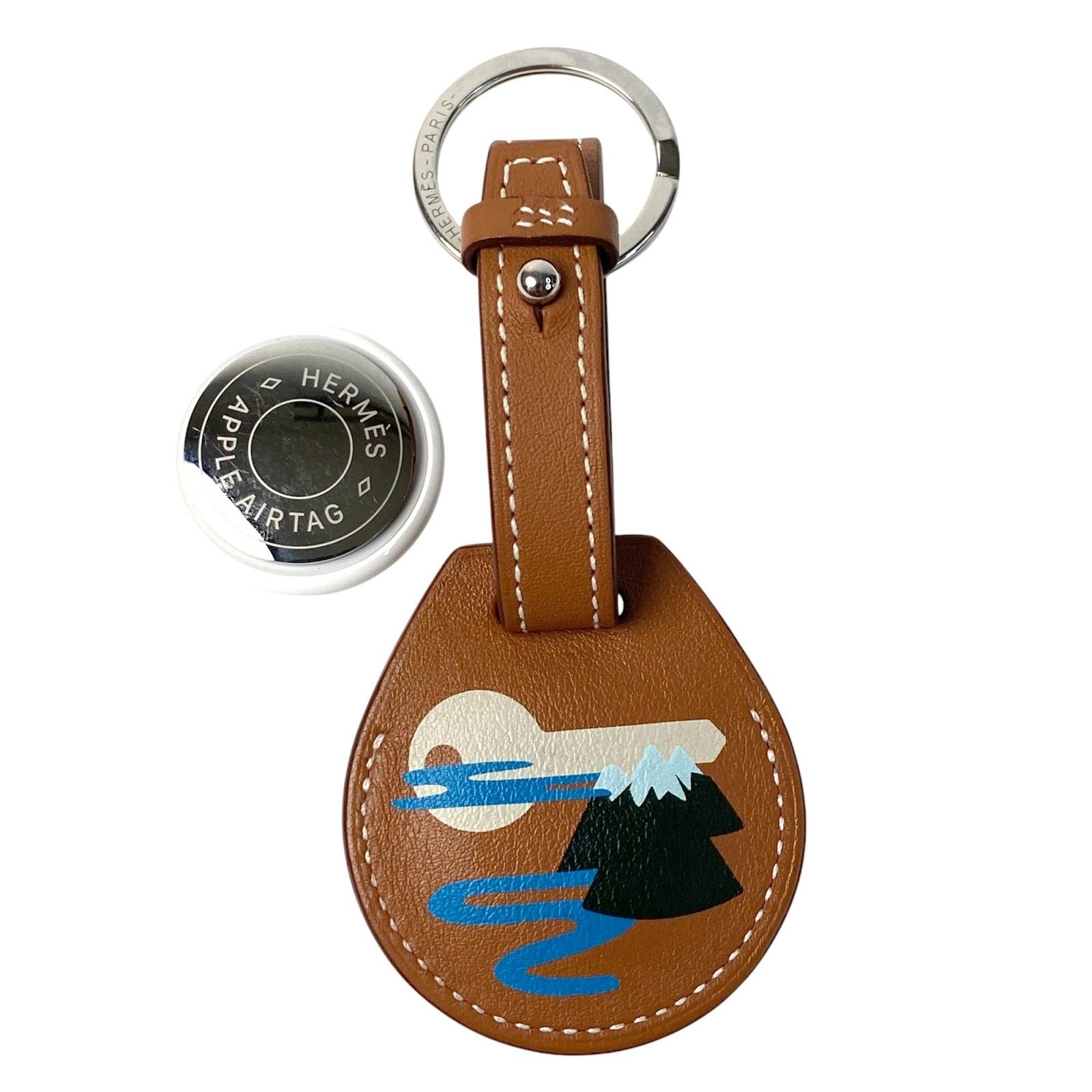 未使用 エルメス HERMES レディース エアタグ ケース チャーム