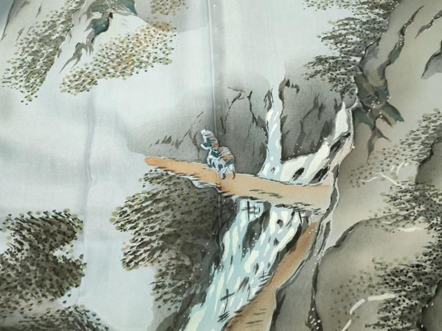 平和屋着物○男性 本場大島紬 アンサンブル 100亀甲 総詰め 正絹 逸品