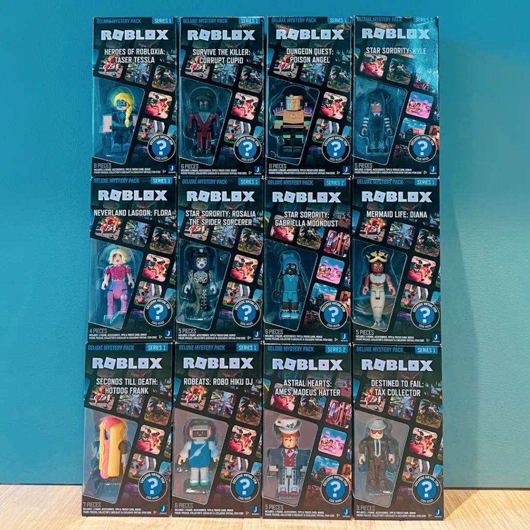ロブロックス　フィギュア　5つセット　DLCコード付き Amazon.co.jp: (ロブロックス) Roblox アクションコレクション - 15