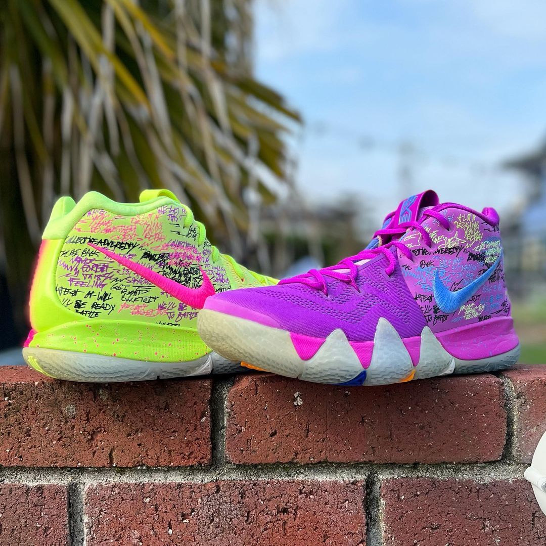 Kyrie4 カイリー4 StockX出品無し　激レア Nike Kyrie 4 Confetti Men's - 943806-900/AJ1691-900 - US